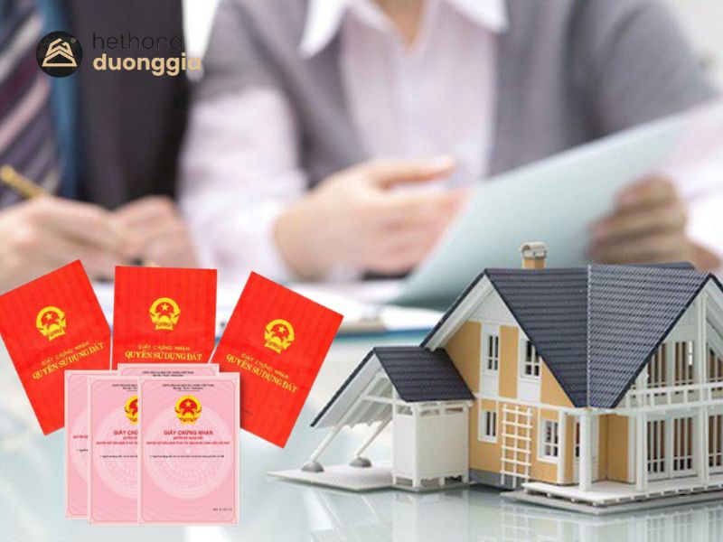 Dịch vụ cầm sổ hồng sổ đỏ lãi suất thấp tại Dương Gia